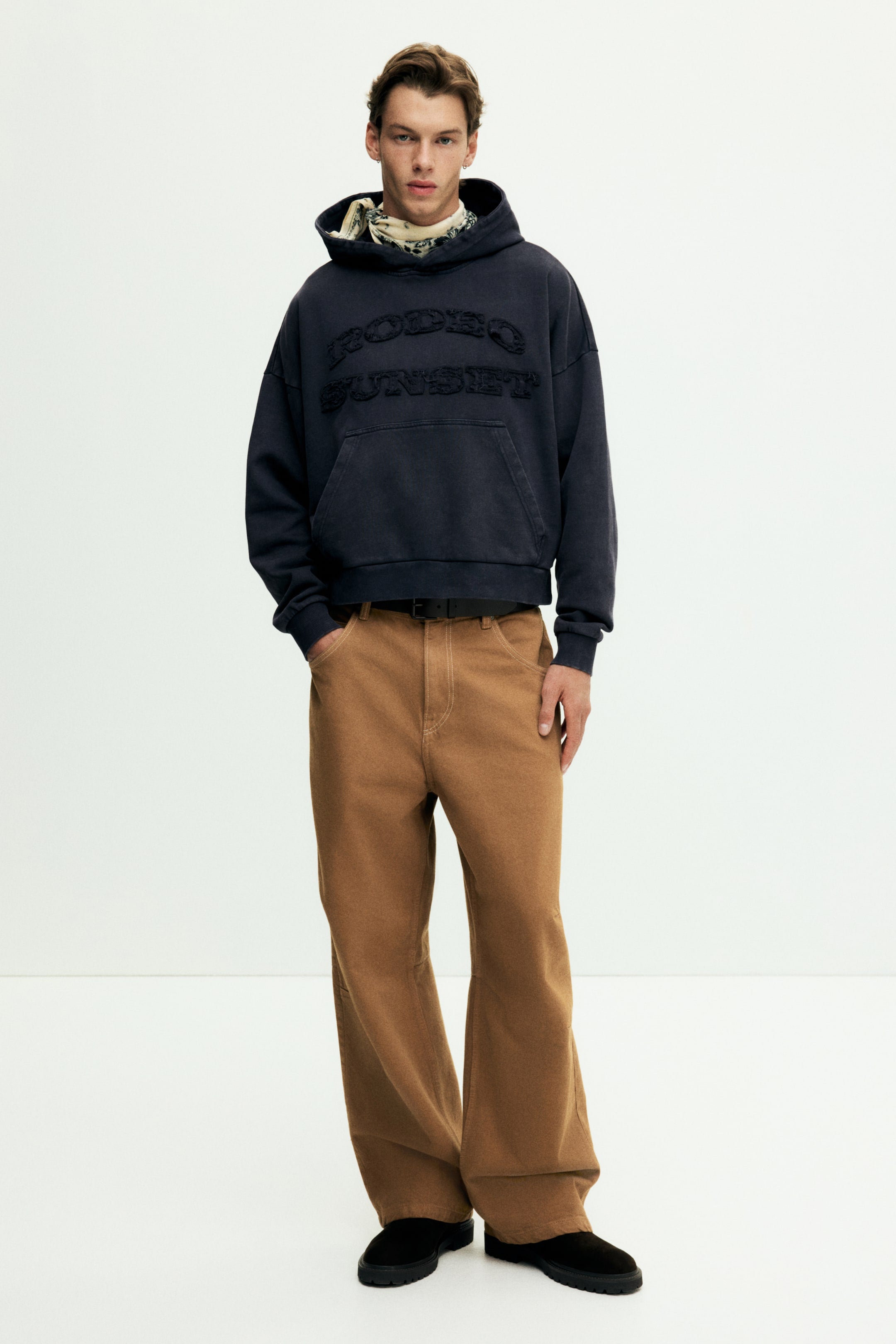 Oversized Fit Washed hoodie