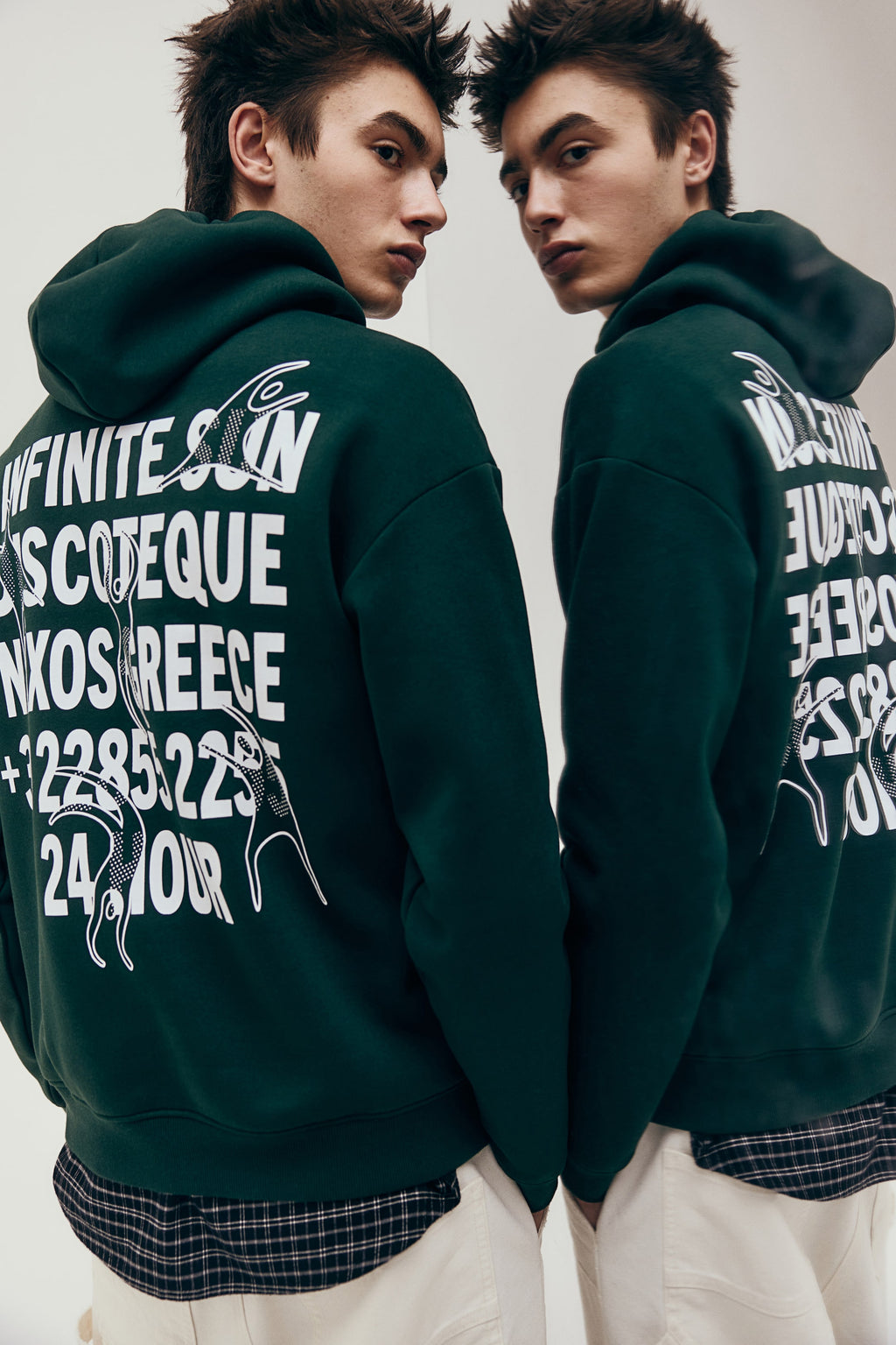 Loose Fit Printed hoodie