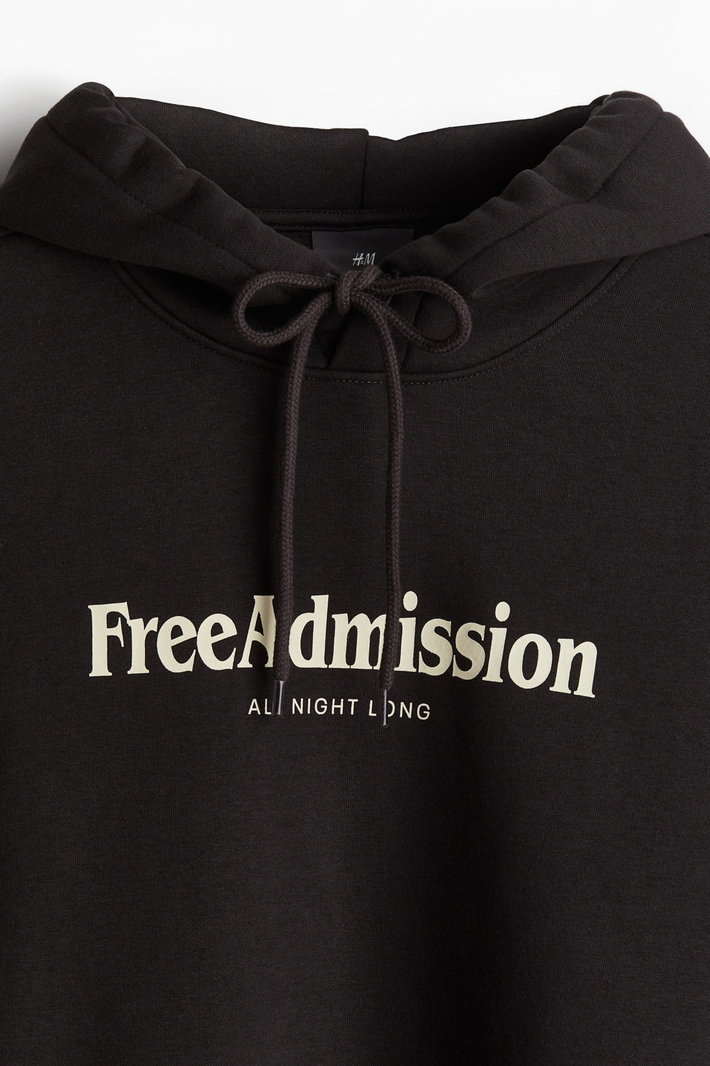 FreeAdmission Loose Fit Printed Hoodie